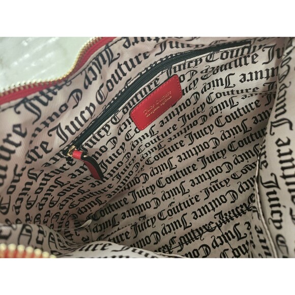New Juicy Couture Not Your Babe Hobo Cool Red Bag NWT - Picture 5 of 13